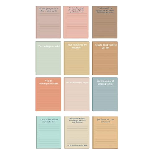 Kleine Haftnotizen, Retro-Memoblock, inspirierendes Zitat, Notizblock mit Linien, Schule, Bürobedarf, 8/12 Stück Kleine Haftnotizen, Retro-Memoblock, inspirierendes Zitat, Notizblock mit Linien, Schule, Bürobedarf, 8/12 Stück von Guaber
