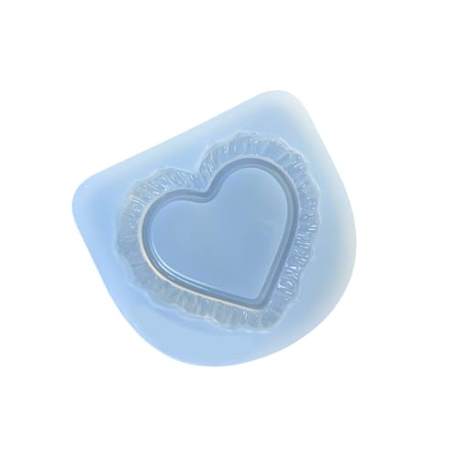 Lebensmittel Sicheres Harz Anhänger Schimmel Mit Einzigartigem Herzmuster Für Schmuckherstellung Und Kreatives Geschenk Design Handgefertigtes Accessoires Silikonform von Guaber
