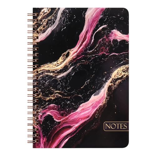 Notizbuch mit Doppeldrahtbindung, 160 Seiten, breit liniert zum Schreiben, 14,5 x 21 cm, College-Notizblöcke für Büro, Schule, College, linierte Notizbücher für die Schule Notizbuch mit Doppeldrahtbindung, 160 Seiten, breit liniert zum Schreiben, 14,5 x 21 cm, College-Notizblöcke für Büro, Schule, College, linierte Notizbücher für die Schule von Guaber