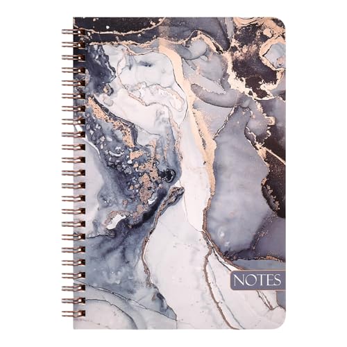 Notizbuch mit Doppeldrahtbindung, 160 Seiten, breit liniert zum Schreiben, 14,5 x 21 cm, College-Notizblöcke für Büro, Schule, College, linierte Notizbücher für die Schule Notizbuch mit Doppeldrahtbindung, 160 Seiten, breit liniert zum Schreiben, 14,5 x 21 cm, College-Notizblöcke für Büro, Schule, College, linierte Notizbücher für die Schule von Guaber