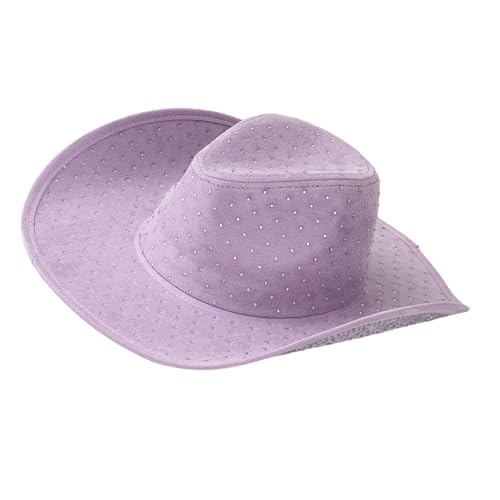 Partyhut mit Schmucksteinen der 2000er Jahre, schwerer Kristall, Cowgirl-Überraschung, Mädchen, Jungen, Braut, für Karneval, Musikfestival, Partyhut Partyhut mit Schmucksteinen der 2000er Jahre, schwerer Kristall, Cowgirl-Überraschung, Mädchen, Jungen, Braut, für Karneval, Musikfestival, Partyhut von Guaber