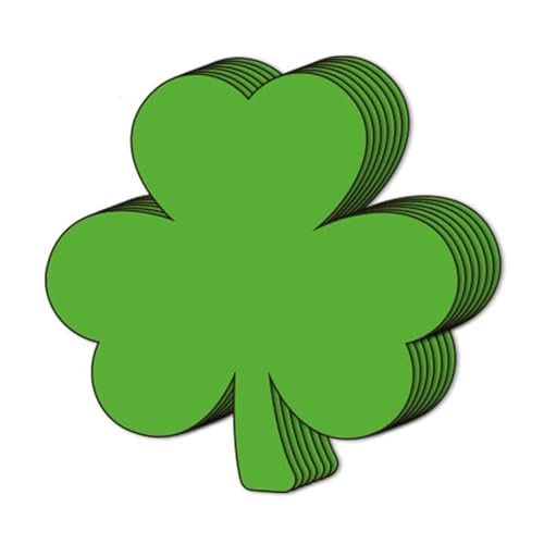 Patrick's Day Decorative Cards Shamrocks Grüne Ornament Für Bulletin Board Dekoration Patrick's Day Shamrock Dekorative Grüne Farbkolnen Clovers von Guaber