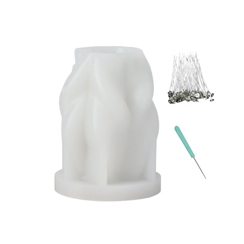 Säulenkerzenform Form Epoxidharz Gussform Spülmaschine Sicher Für Die Herstellung Von Kerzenseife Kuchen Fondant Dekoration Backformen Ofen Set Silikon Nicht von Guaber