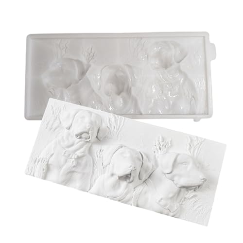 Schöne Drei Hunde Halb Relief Silikonform Designs Für Enthusiasten Für Die Anpassung Der Wanddekoration In Jedem Raum Silikonform Schöne Drei Hunde Halb Relief Silikonform Designs Für Enthusiasten Für Die Anpassung Der Wanddekoration In Jedem Raum Silikonform von Guaber