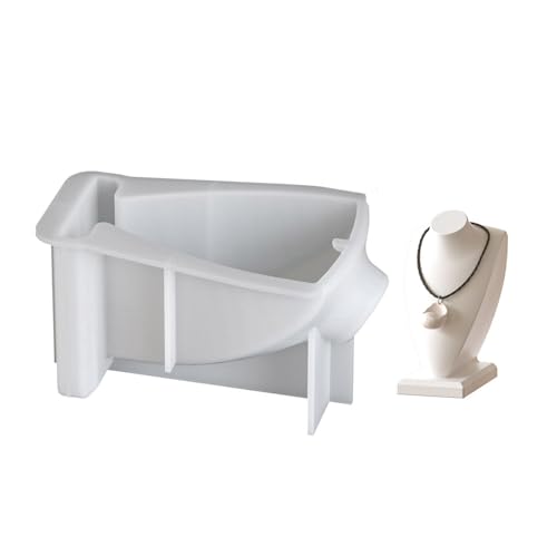 Silikonschmuckform Zum Handwerk Halskette Anhänger Display Stand Aromatherapys Dekoration Minimalistische Entwürfe Minimalistischer Anhänger Display Silikonform von Guaber