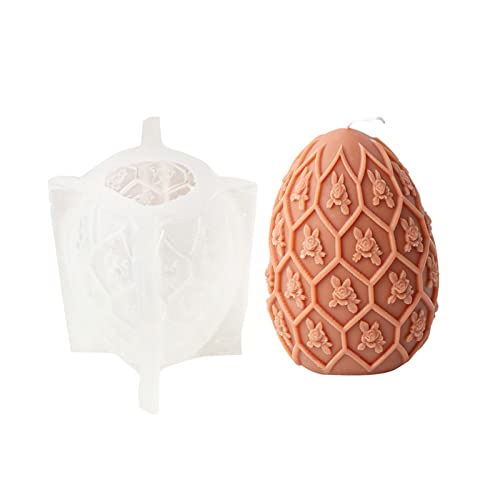 Süße Ostereier-Gießform aus Kunstharz, Blumenkugel, Silikonformen, Fondant, Kuchen, Schokolade, Dekorationswerkzeug, Blumenkugel, Harzform, Seife, Kuchen, Fondant, Dekoration, Osterei-Form Süße Ostereier-Gießform aus Kunstharz, Blumenkugel, Silikonformen, Fondant, Kuchen, Schokolade, Dekorationswerkzeug, Blumenkugel, Harzform, Seife, Kuchen, Fondant, Dekoration, Osterei-Form von Guaber