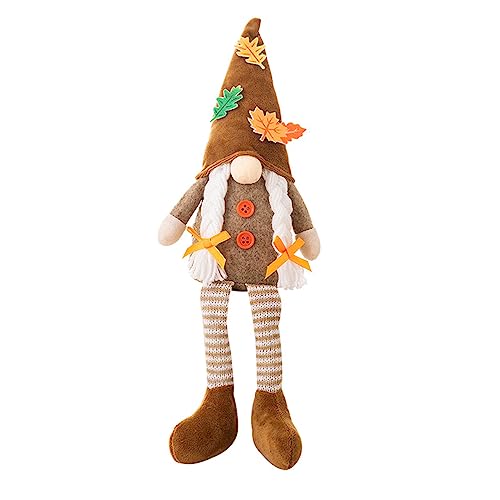 Thanksgiving Hut Ahornblatt dekorative Ornament Desktop Dekoration Supplies für Party Dekoration Mädchen Jungen schelmisches Gesicht von Guaber