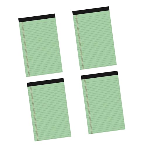 Tragbare Schreib-Notizblöcke, reißbar, liniert, für Büro, Schule, Journaling, linierte Papierblöcke, kleine Notiztaschen, Notizbücher, Rubbelblöcke, 4 Stück Tragbare Schreib-Notizblöcke, reißbar, liniert, für Büro, Schule, Journaling, linierte Papierblöcke, kleine Notiztaschen, Notizbücher, Rubbelblöcke, 4 Stück von Guaber