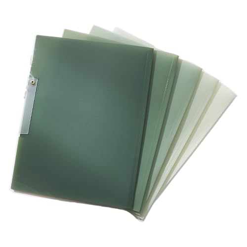 Transparente Dokumentenhüllen mit drehbarer Klemme, 30,5 x 45,7 cm, wasserabweisend, Dokumenten-Organizer, Aktenordner, Business-Dokumenten-Organizer, 5 Stück Transparente Dokumentenhüllen mit drehbarer Klemme, 30,5 x 45,7 cm, wasserabweisend, Dokumenten-Organizer, Aktenordner, Business-Dokumenten-Organizer, 5 Stück von Guaber