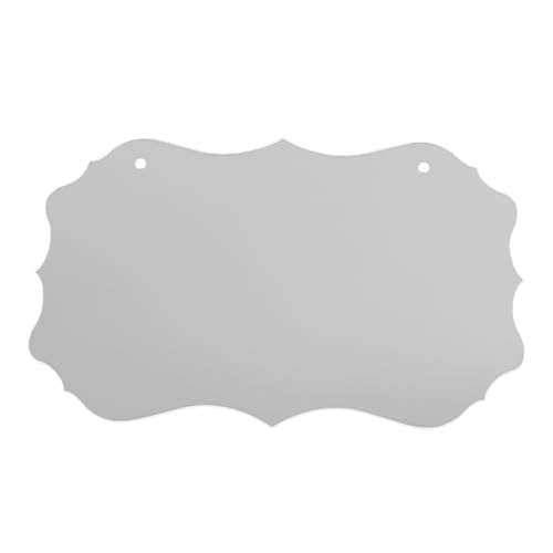 Unlackiertes Acrylschild zum Aufhängen mit 2 Löchern, Rohlinge, klare Willkommensschilder für Brandmalerei, Malerei, Schreiben, Dekoration, Acryl, dekorativ, unlackiert für Party Unlackiertes Acrylschild zum Aufhängen mit 2 Löchern, Rohlinge, klare Willkommensschilder für Brandmalerei, Malerei, Schreiben, Dekoration, Acryl, dekorativ, unlackiert für Party von Guaber