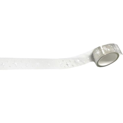 Washis-Klebeband, dekorative Klebebänder, Sternmuster, PET, koreanische Stile, Scrapbooking-Zubehör für Tagebuch, Kunst, Handwerk, Sternmuster, selbstklebende Künstlerbänder, dekorativ für Tagebücher Washis-Klebeband, dekorative Klebebänder, Sternmuster, PET, koreanische Stile, Scrapbooking-Zubehör für Tagebuch, Kunst, Handwerk, Sternmuster, selbstklebende Künstlerbänder, dekorativ für Tagebücher von Guaber