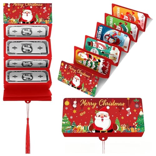 Guangcailun 10 stück Kreative Geburtstag Folding Bargeld Halter Umschlag Festliche Grußkarte Überraschung Weihnachten Geld Halter Brieftasche , Rot Guangcailun 10 stück Kreative Geburtstag Folding Bargeld Halter Umschlag Festliche Grußkarte Überraschung Weihnachten Geld Halter Brieftasche , Rot von Guangcailun