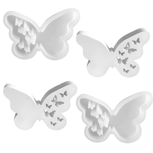 2 Stücke Schmetterling Gipsform Schmetterling Silikonformen Silikonform für Schmetterlingskerzen Kerzenschmetterlingsform für Fondant Tortendeko Epoxidharz Sojawachs Kerzen Seife Gips Handwerk 2 Stücke Schmetterling Gipsform Schmetterling Silikonformen Silikonform für Schmetterlingskerzen Kerzenschmetterlingsform für Fondant Tortendeko Epoxidharz Sojawachs Kerzen Seife Gips Handwerk von Guanici