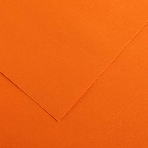 Pack 23 x 32 (50 Blatt) Iris Pappe 240g Orange von Guarro Canson