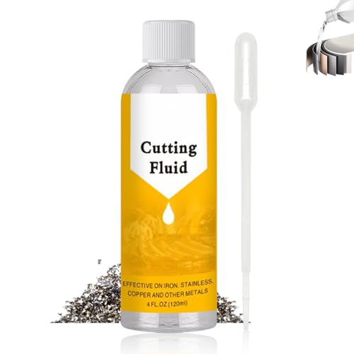 120ml Schneidöl Metall, Bohrund Schneidöl, bohröl schneidöl metall, Gewindeschneidmittel, Hochleistungsschneidöl, für Bohr und Schneid Werkzeug, Schmierung und Kühlung von Gubuyi
