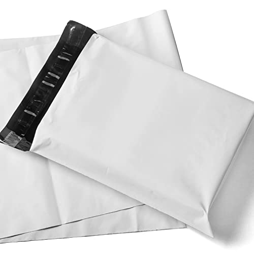 100 Stück Versandtaschen aus Kunststoff 25 x 35 cm für Versandverpackung, große Umschläge zur Verpackung (Stil 2) von Gudotra
