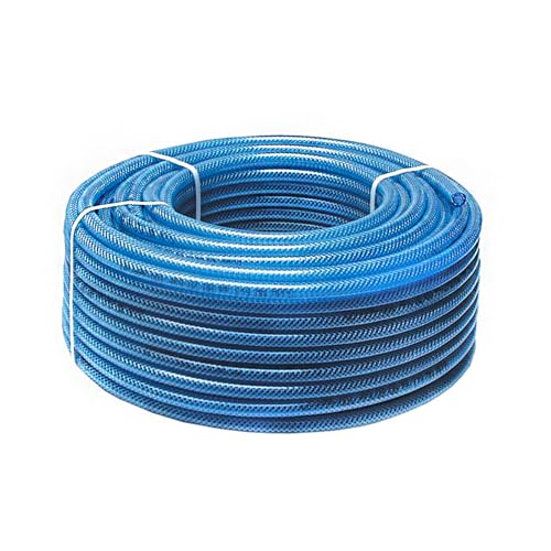 Güde Druckluft-Schlauch 9 mm/50 m (max. Betriebsdruck 15 bar, Berstdruck 60 bar, 50 m Schlauchlänge, Innen-Ø 9 mm, Außen-Ø 15 mm, Wandstärke 3 mm, PVC Schlauch mit Gewebeeinlage) von Güde