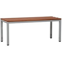 Gürkan Garderobenbank 107208 grau, buche Holz 120,0 cm von Gürkan