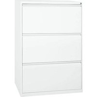 Gürkan Hängeregistraturschrank verkehrsweiß 3 Schubladen 76,0 x 62,0 x 101,0 cm Gürkan Hängeregistraturschrank verkehrsweiß 3 Schubladen 76,0 x 62,0 x 101,0 cm von Gürkan