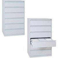 Gürkan Karteischrank lichtgrau 6 Schubladen 76,0 x 62,0 x 132,0 cm Gürkan Karteischrank lichtgrau 6 Schubladen 76,0 x 62,0 x 132,0 cm von Gürkan