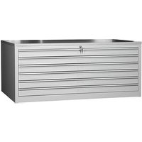 Gürkan Planschrank lichtgrau 6 Schubladen 113,0 x 83,0 x 62,0 cm Gürkan Planschrank lichtgrau 6 Schubladen 113,0 x 83,0 x 62,0 cm von Gürkan