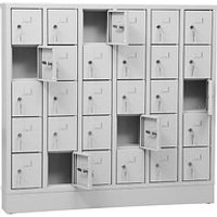 Gürkan Schließfachschrank lichtgrau 111956, 30 Schließfächer 119,0 x 15,0 x 110,0 cm Gürkan Schließfachschrank lichtgrau 111956, 30 Schließfächer 119,0 x 15,0 x 110,0 cm von Gürkan