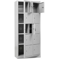 Gürkan Schließfachschrank lichtgrau 107699, 10 Schließfächer 80,0 x 45,0 x 190,0 cm Gürkan Schließfachschrank lichtgrau 107699, 10 Schließfächer 80,0 x 45,0 x 190,0 cm von Gürkan