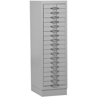 Gürkan Schubladenschrank lichtgrau 18 Schubladen 30,0 x 40,0 x 105,0 cm Gürkan Schubladenschrank lichtgrau 18 Schubladen 30,0 x 40,0 x 105,0 cm von Gürkan