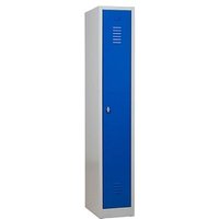 Gürkan Spind lichtgrau, enzianblau 104756, 1 Schließfach 30,0 x 50,0 x 180,0 cm Gürkan Spind lichtgrau, enzianblau 104756, 1 Schließfach 30,0 x 50,0 x 180,0 cm von Gürkan