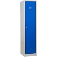 Gürkan Spind lichtgrau, enzianblau 104956, 1 Schließfach 40,0 x 50,0 x 180,0 cm Gürkan Spind lichtgrau, enzianblau 104956, 1 Schließfach 40,0 x 50,0 x 180,0 cm von Gürkan