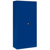 Gürkan Stahlschrank 109923 enzianblau 92,0 x 42,0 x 195,0 cm, aufgebaut Gürkan Stahlschrank 109923 enzianblau 92,0 x 42,0 x 195,0 cm, aufgebaut von Gürkan