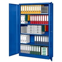 Gürkan Stahlschrank 111155 enzianblau 120,0 x 42,0 x 195,0 cm, aufgebaut Gürkan Stahlschrank 111155 enzianblau 120,0 x 42,0 x 195,0 cm, aufgebaut von Gürkan
