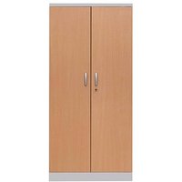Gürkan Stahlschrank 100119 buche, weißaluminium 92,0 x 42,0 x 195,0 cm, aufgebaut Gürkan Stahlschrank 100119 buche, weißaluminium 92,0 x 42,0 x 195,0 cm, aufgebaut von Gürkan