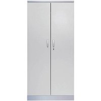 Gürkan Stahlschrank 100123 lichtgrau, weißaluminium 92,0 x 42,0 x 195,0 cm, aufgebaut Gürkan Stahlschrank 100123 lichtgrau, weißaluminium 92,0 x 42,0 x 195,0 cm, aufgebaut von Gürkan