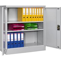 Gürkan Stahlschrank 109941 lichtgrau 92,0 x 42,0 x 100,0 cm, zerlegt von Gürkan