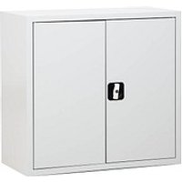 Gürkan Stahlschrank 100003 lichtgrau 80,0 x 38,0 x 75,0 cm, aufgebaut von Gürkan