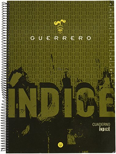 Guerrero 079784 Heft mit aplhabetischem Register, 80 Blätter von Guerrero