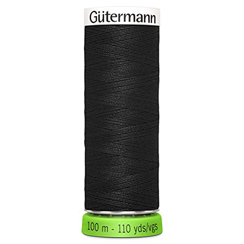 Gütermann Creativ Allesnäher No.100 100 m rPET 000, schwarz, 723860-000 von Gütermann