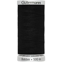 Gütermann Bobbin Untergarn, 500 m - 1005 Schwarz von Gütermann creativ