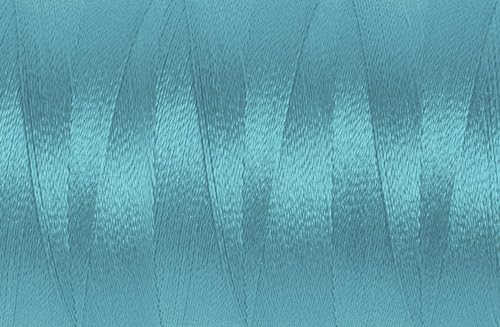 705798-5609-1 Gütermann Super Brite Polyester 40 Maschinenstickgarn x 1000 m Spule, türkis von Gütermann