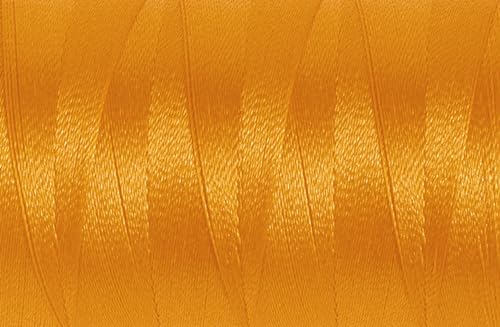 705798-5770-1 Gütermann Super Brite Polyester 40 Maschinenstickgarn x 1000 m Rolle, Feuerorange 705798-5770-1 Gütermann Super Brite Polyester 40 Maschinenstickgarn x 1000 m Rolle, Feuerorange von Guetermann