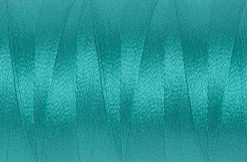705798-9102-1 Gütermann Super Brite Polyester 40 Maschinenstickgarn, 1000 m Spule, Minzgrün von Guetermann