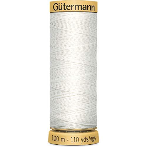 Gütermann 744484 6004 Natürliche Baumwolle, 100 m von Guetermann