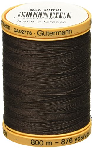 Gütermann 876 yd natürliche Baumwolle beschichtet, Bark, braun von Gütermann