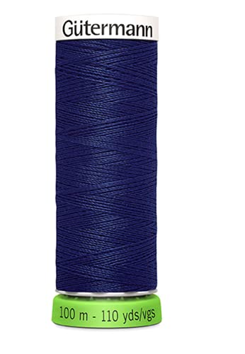 Gütermann Allesnäher rPET Nähgarn, 100 Meter Länge, #309 Blau von Gütermann