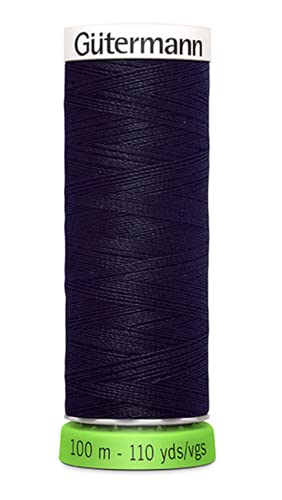 Gütermann Allesnäher rPET Nähgarn, 100 Meter Länge, #665 Blau von Gütermann