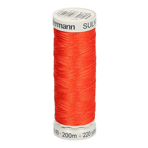 Gütermann G709700-1246 Maschinenstickfaden, #1246 Orange, 200 m, meter von Gütermann