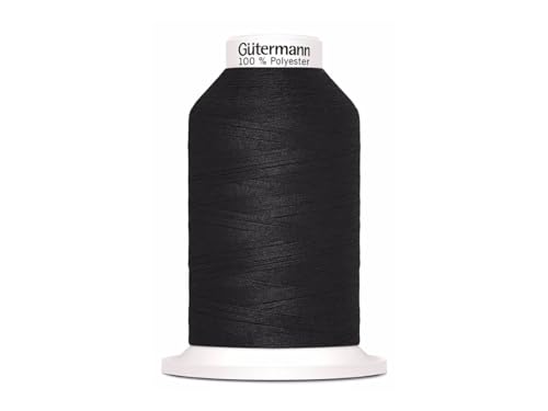 Gütermann G715263-000 Nähgarn, Polyester, 000 Schwarz, 1000 m, meter Gütermann G715263-000 Nähgarn, Polyester, 000 Schwarz, 1000 m, meter von Gütermann