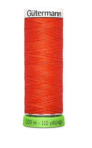 Gütermann G723860-155 Nähgarn, Polyester, 155 Orange, 100 m, meter von Gütermann