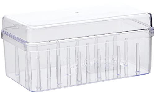 Gütermann G728160 Box für 18 Spulen Nähgarn, Plastik, Farblos Gütermann G728160 Box für 18 Spulen Nähgarn, Plastik, Farblos von Gütermann